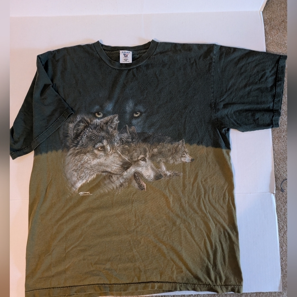 Polar Graphics Wolves T-Shirt Men's XXL